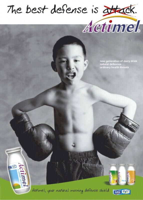 ASD Mag01 572x800 The best defense is... Actimel